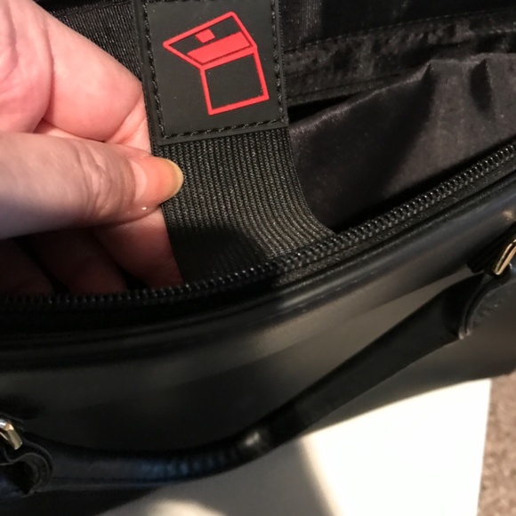 Laptop Tote Campus/Work Bag Classy Optional Tied Scarf Final Sale - Picture 5 of 9